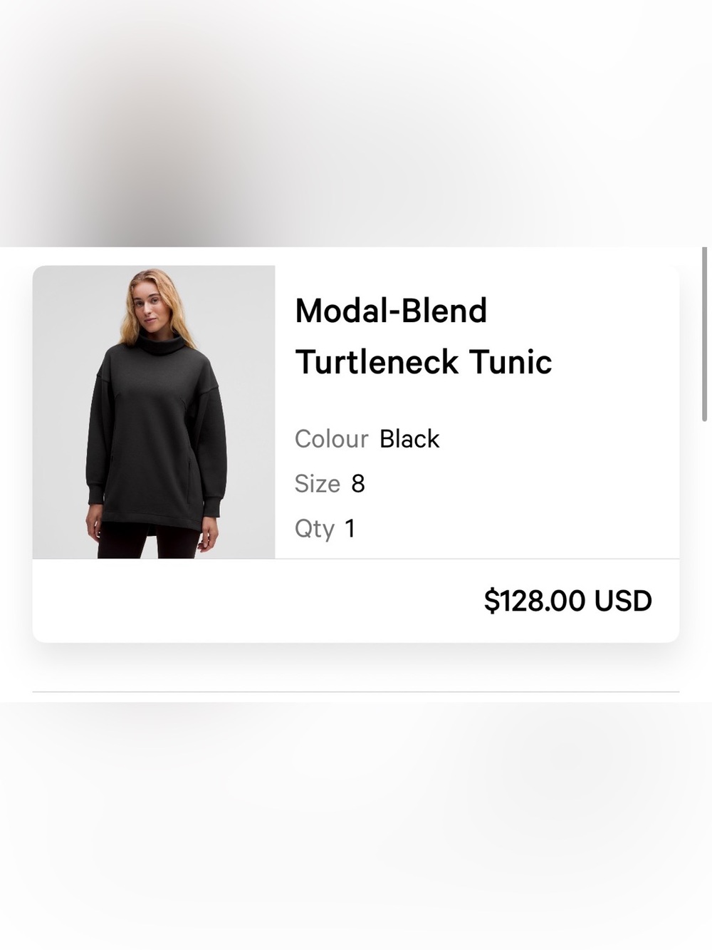 Lululemon Modal-Blend Turtleneck Tunic